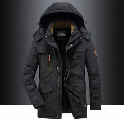 Quilted Parka Warm Versatile Jacket Cold Days