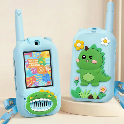 Walkie Talkie Kids Video 2 Pack Rechargeable Toys Camera