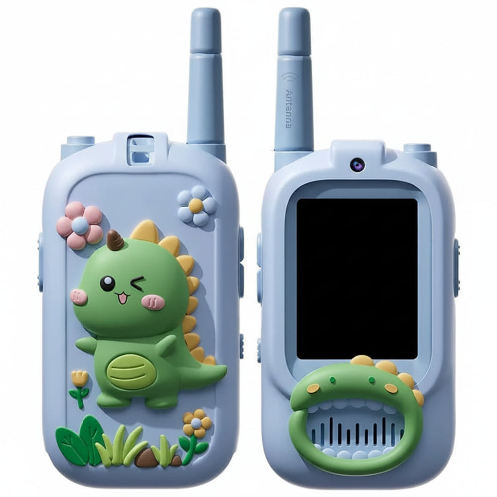 Walkie Talkie Kids Video 2 Pack Rechargeable Toys Camera