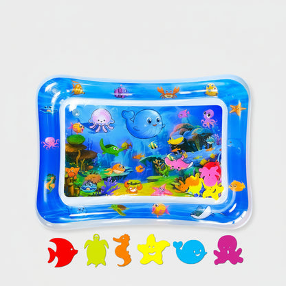 Inflatable Tummy Time Mat Premium Baby Water Play Mat Infants