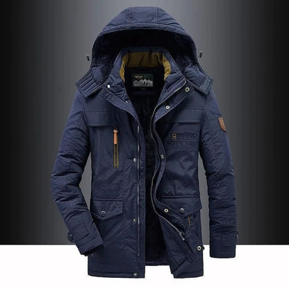 Quilted Parka Warm Versatile Jacket Cold Days