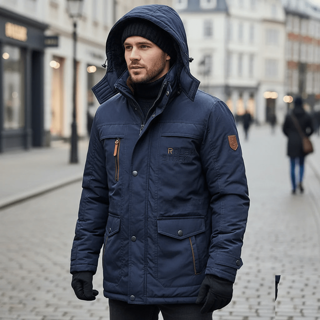 Quilted Parka Warm Versatile Jacket Cold Days