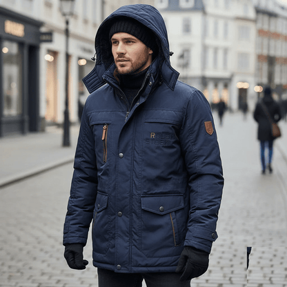 Quilted Parka Warm Versatile Jacket Cold Days