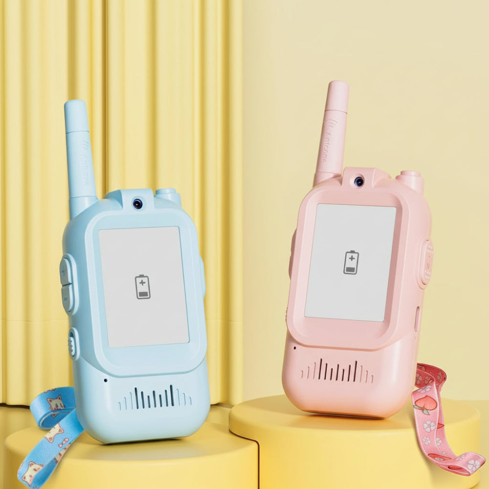 Walkie Talkie Kids Video 2 Pack Rechargeable Toys Camera