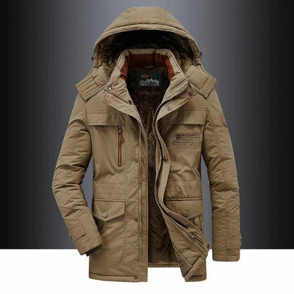 Quilted Parka Warm Versatile Jacket Cold Days