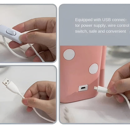 Decorative Girl Table Lamp | Bubble Light