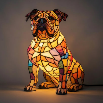 Art LED Night Lamp Dog Breeds Home Decoration