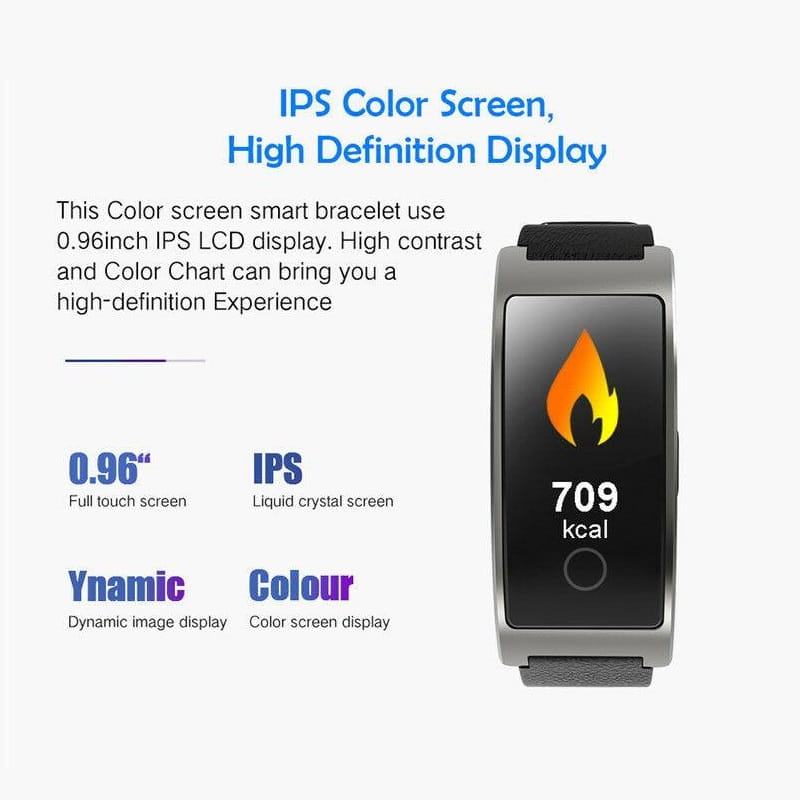 Fitness Tracker Smart Watch Blood Pressure Monitor Heart Rate Watch