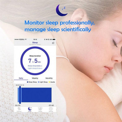 Fitness Tracker Smart Watch Blood Pressure Monitor Heart Rate Watch