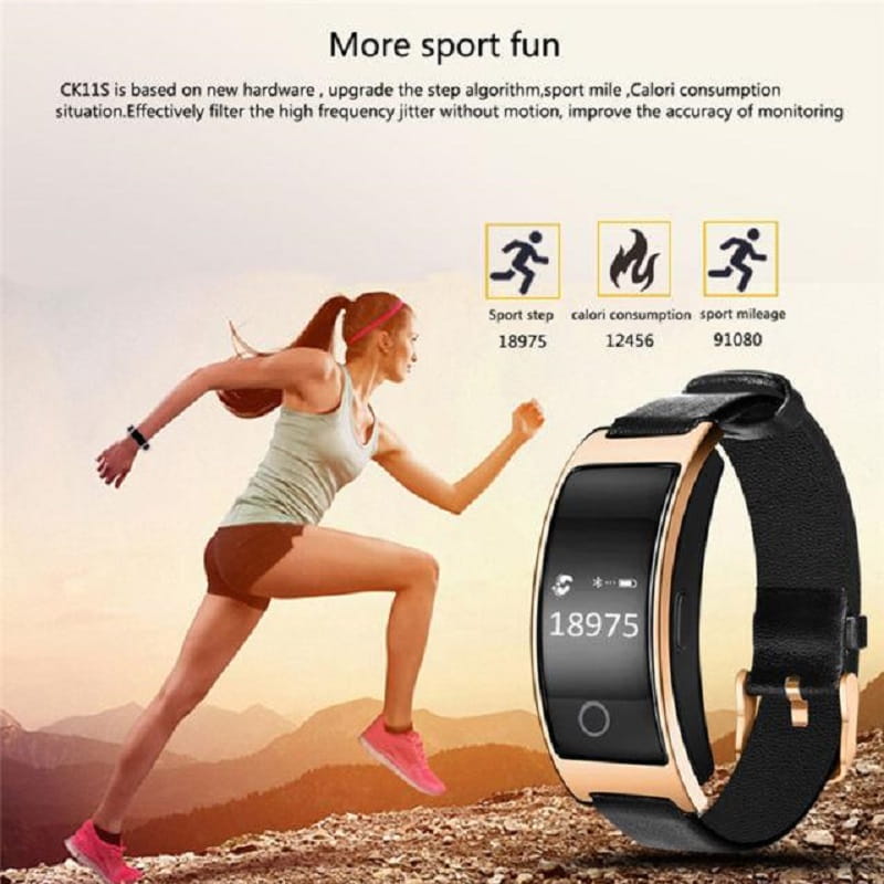 Fitness Tracker Smart Watch Blood Pressure Monitor Heart Rate Watch