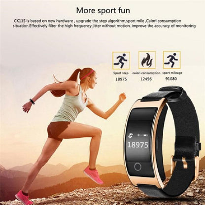Fitness Tracker Smart Watch Blood Pressure Monitor Heart Rate Watch