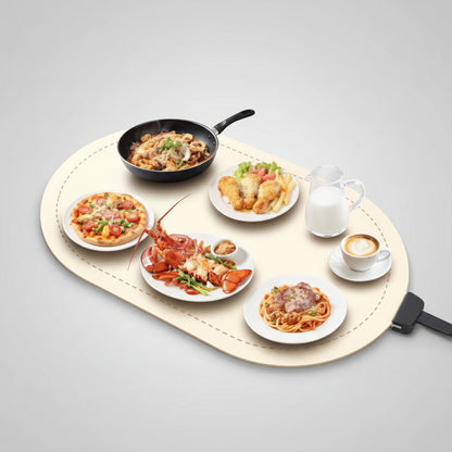 Warming Mat Food Adjustable Temperature Timer Fast Heating