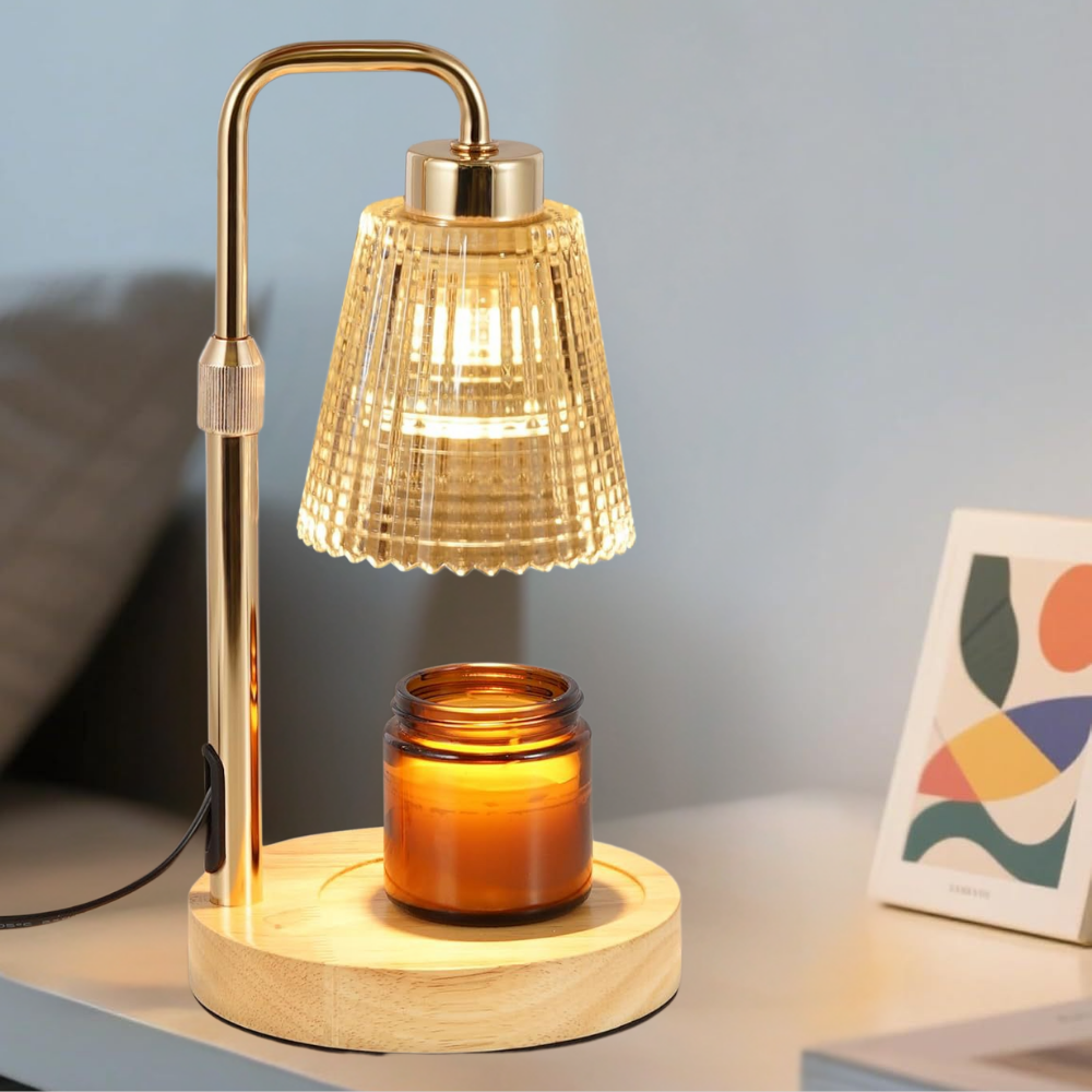 Candle Warmer Lamp Timer Dimmable Adjustable Height Wax Melting Lamp