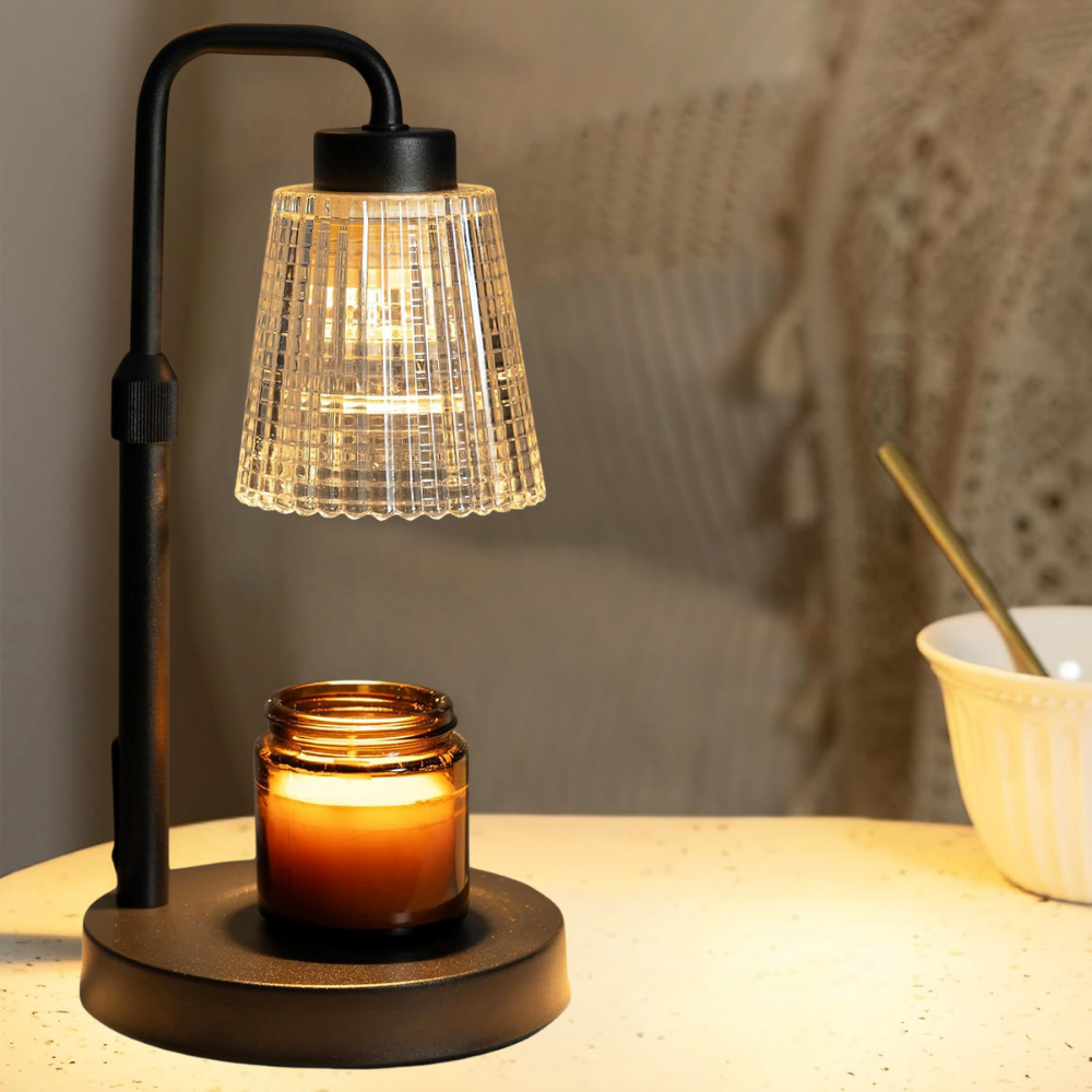 Candle Warmer Lamp Timer Dimmable Adjustable Height Wax Melting Lamp