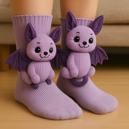 Plush Sloth Slipper Socks | Non-slip cosy warmth