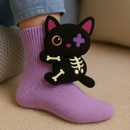 Plush Sloth Slipper Socks | Non-slip cosy warmth