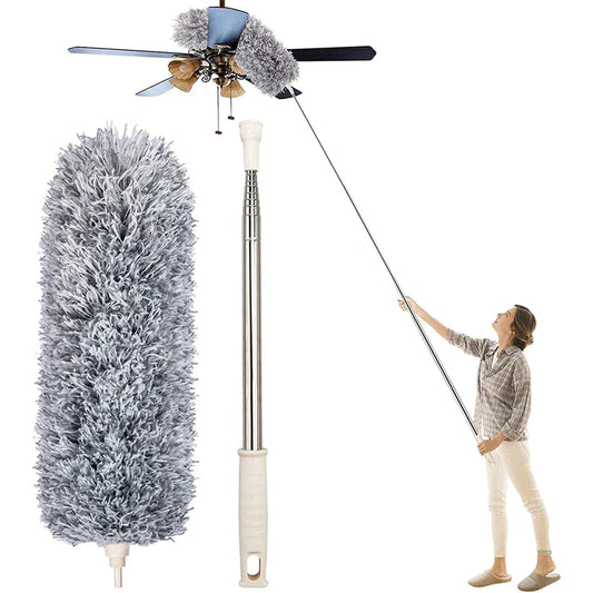 Duster Telescopic Extendable Microfiber Cleaning Pole Brush