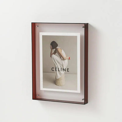 ColorVue Transparent Acrylic Photo Frame | Modern Floating Display