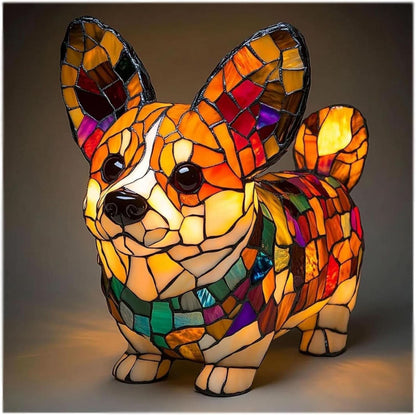 Art LED Night Lamp Dog Breeds Home Decoration