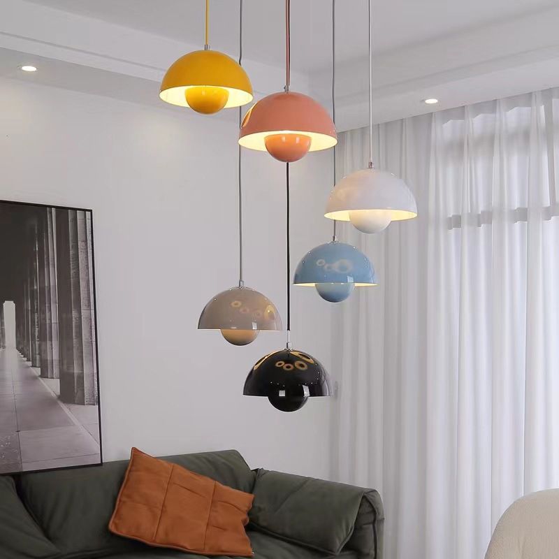 Nordic Flowerpot Pendant Light | Modern Scandinavian Hanging Lamp