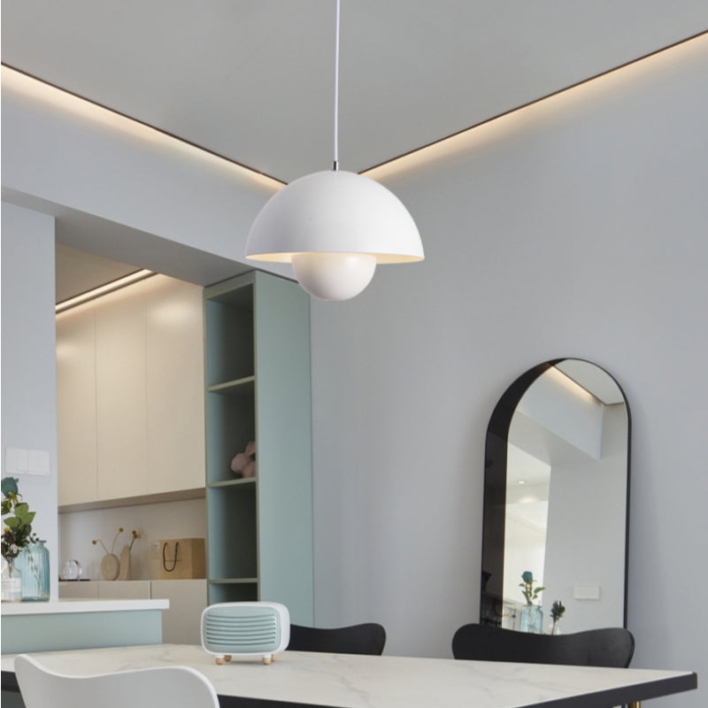 Nordic Flowerpot Pendant Light | Modern Scandinavian Hanging Lamp