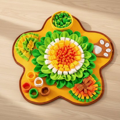 Pet Sniffing Mat Slow Feeder Interactive Scent Toy Dog Feeding