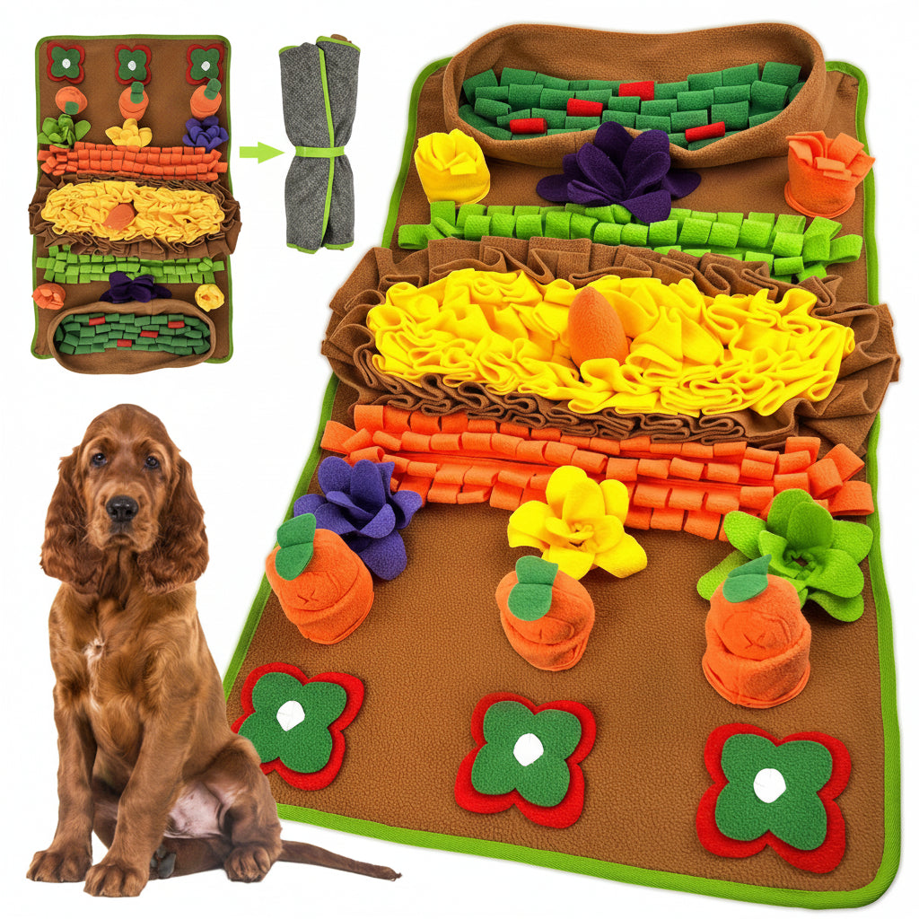 Snuffle Mat Dogs Interactive Puzzle Feeder Mental Stimulation