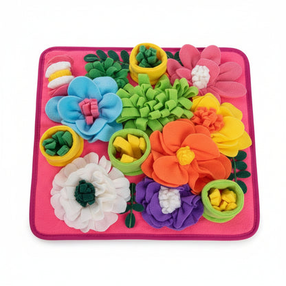 Sniff Seek Pet Mat Interactive Puzzle Dogs Cats Feeding Aid