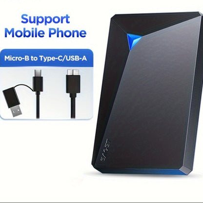 External Hard Drive Portable USB High Speed Data Storage Drive