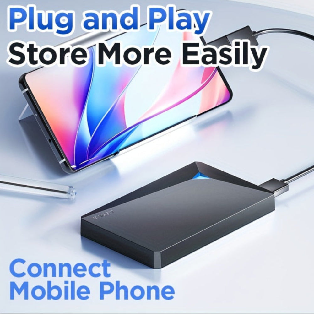 External Hard Drive Portable USB High Speed Data Storage Drive