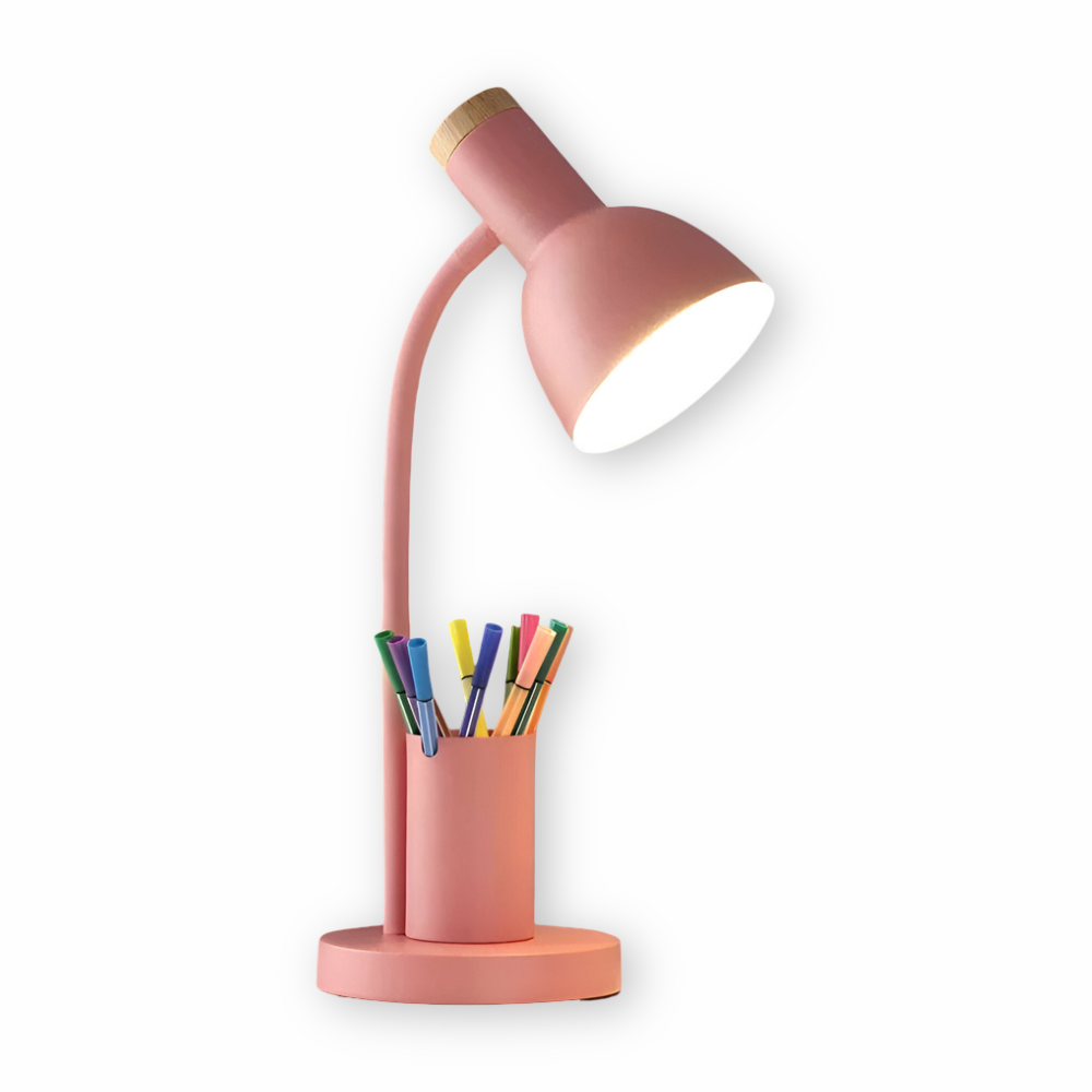 Modern Nordic Desk Lamp with Storage