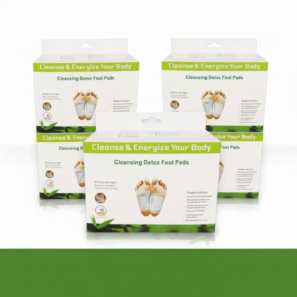 Detox Foot Pads Natural Detox Cleansing Foot Health Wellness