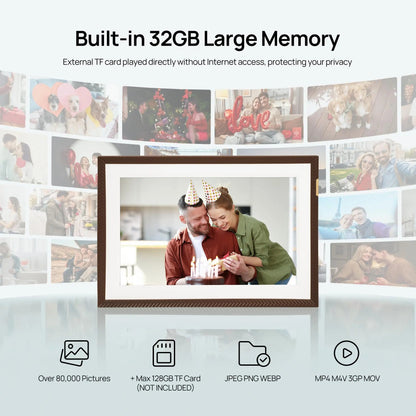 Digital Photo Frame WiFi Touch Screen Smart Picture Display