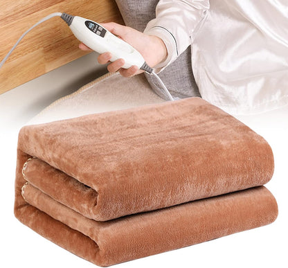 220V Electric Blanket Intelligent Switch Heated Flannel