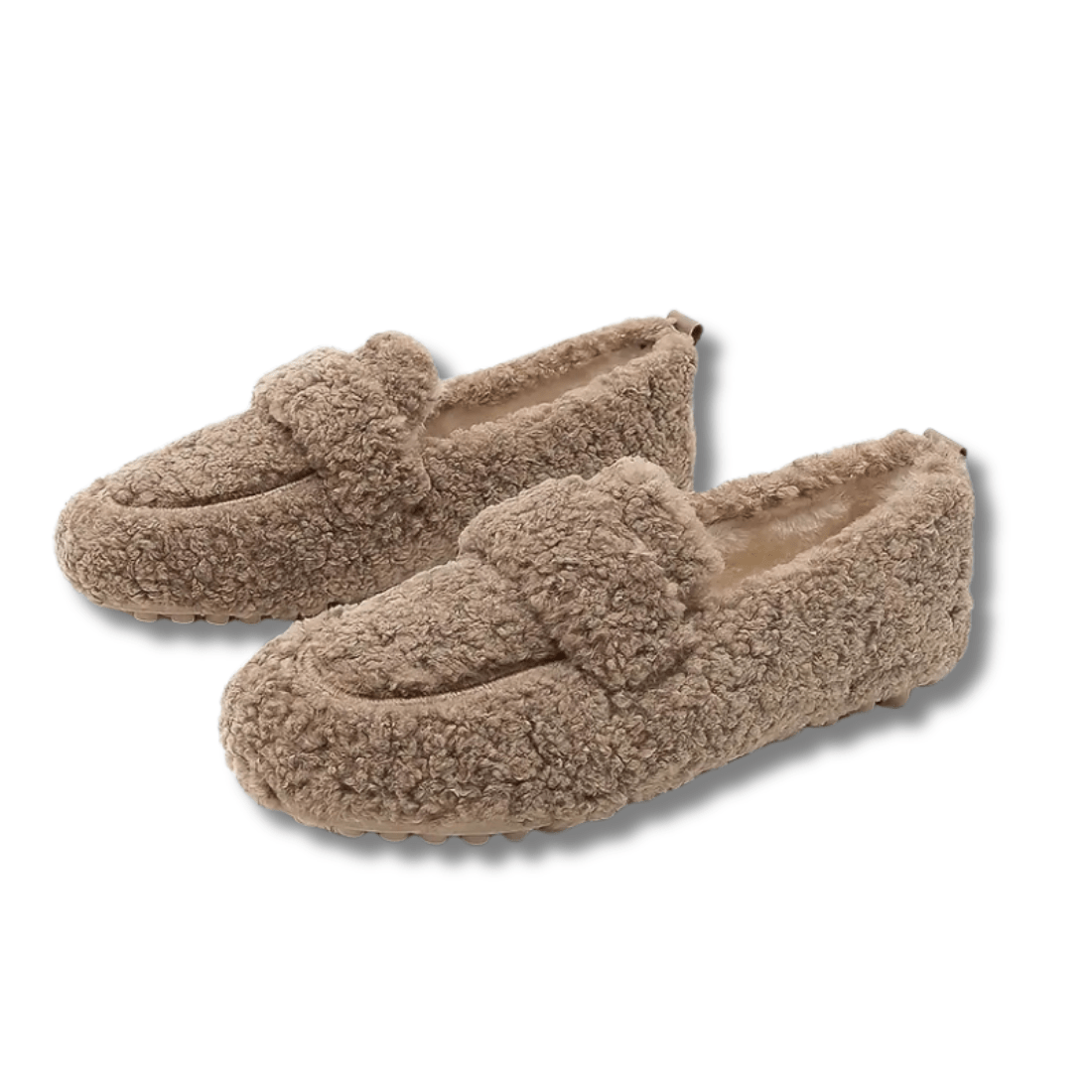 Slippers Winter House Shoes Plush Lined Non Slip Indoor