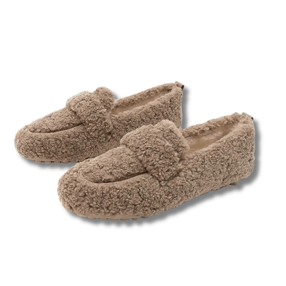 Slippers Winter House Shoes Plush Lined Non Slip Indoor