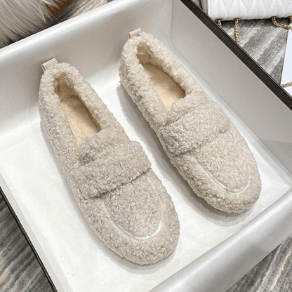 Slippers Winter House Shoes Plush Lined Non Slip Indoor