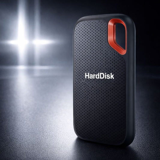 External Hard Drive Portable Metal High Speed Data Storage Drive