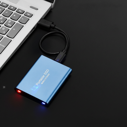 External Solid State Drive Portable USB 3.0 Metal SSD Storage