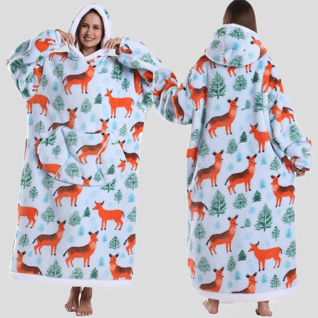 Cosplay Oversized TV Blankets Super Long Wearable