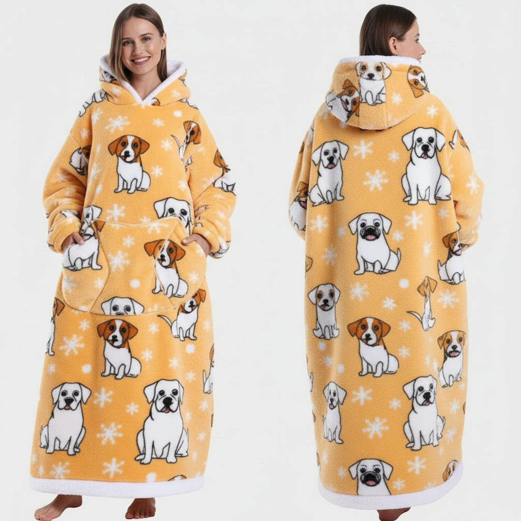 Cosplay Oversized TV Blankets Super Long Wearable