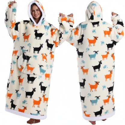 Cosplay Oversized TV Blankets Super Long Wearable