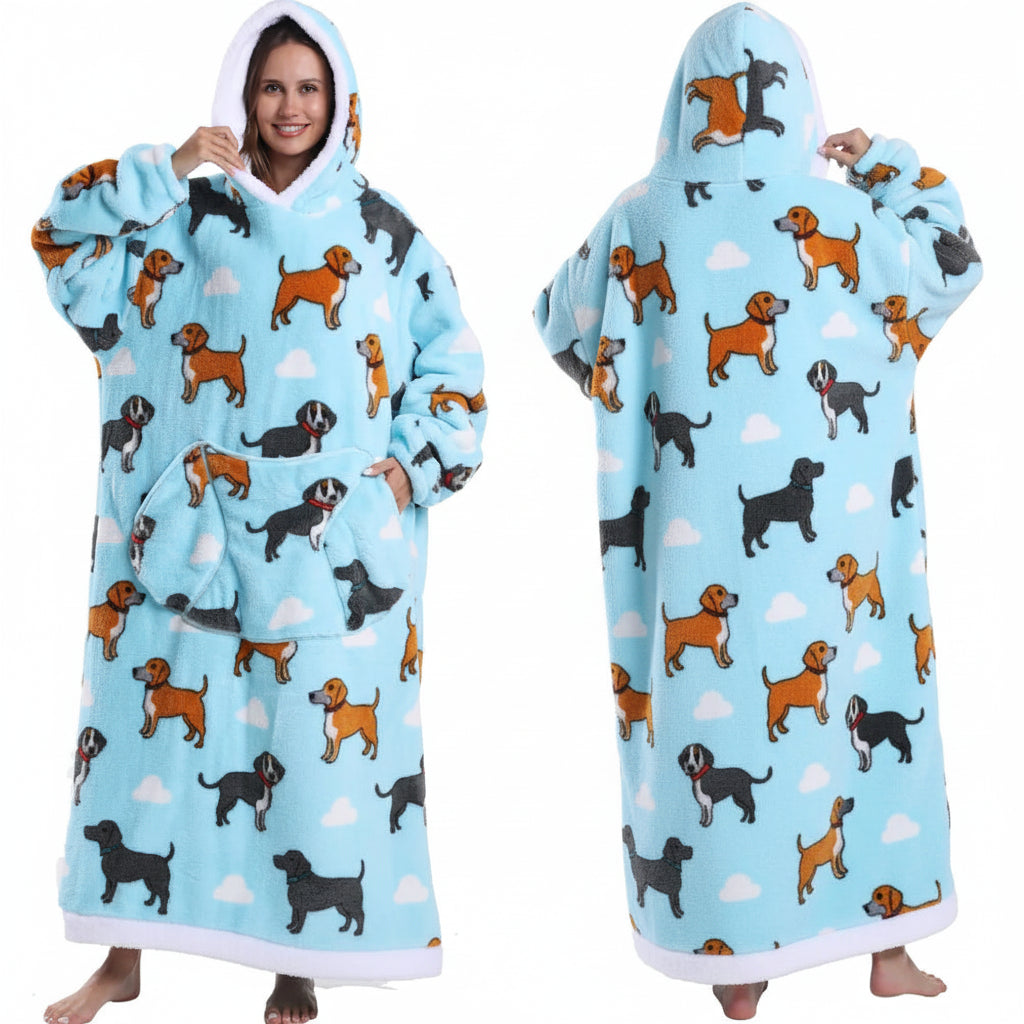 Cosplay Oversized TV Blankets Super Long Wearable