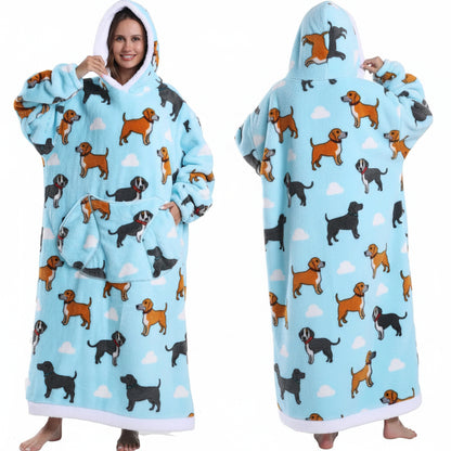 Cosplay Oversized TV Blankets Super Long Wearable