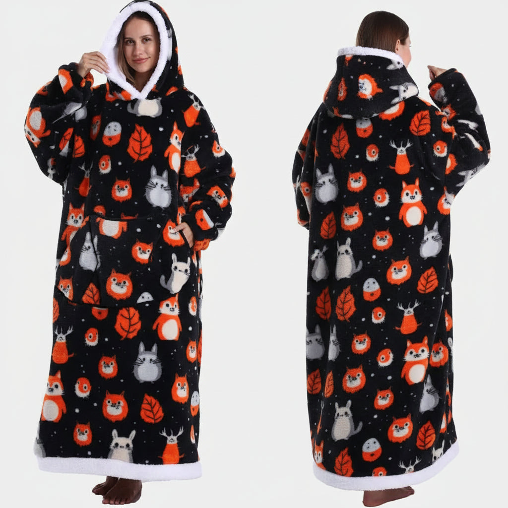 Cosplay Oversized TV Blankets Super Long Wearable