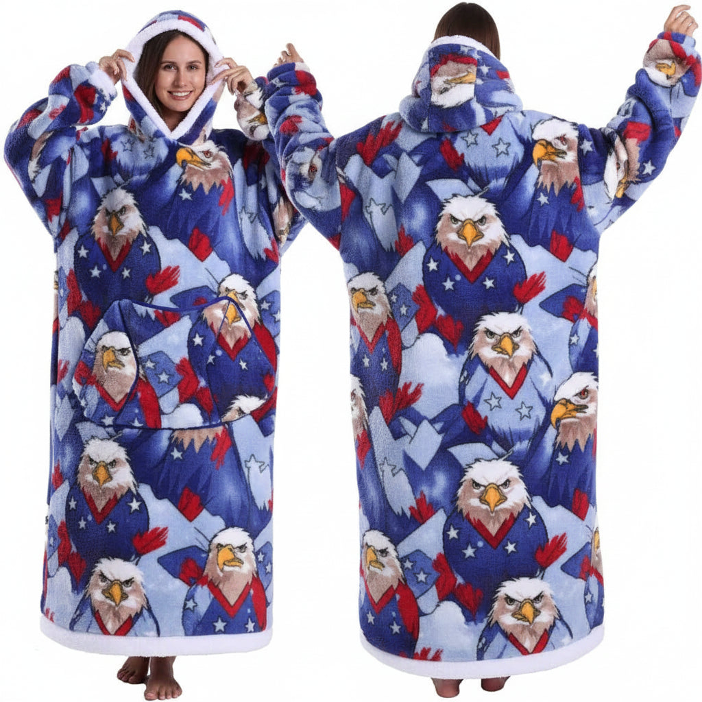 Cosplay Oversized TV Blankets Super Long Wearable