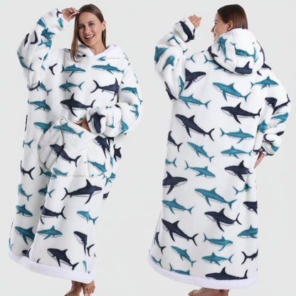 Cosplay Oversized TV Blankets Super Long Wearable
