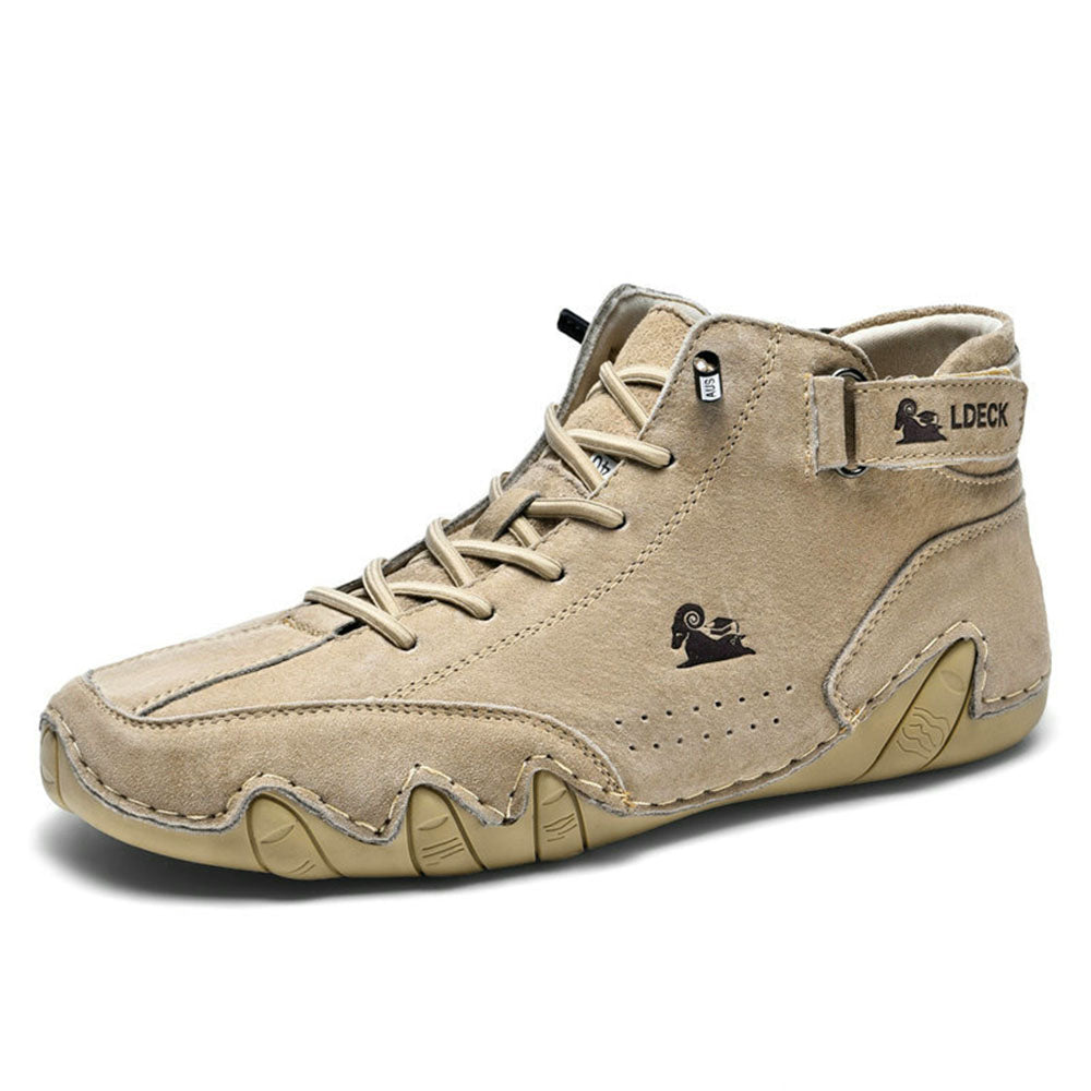 Walking Shoes Orthopedic Waterproof Breathable Leather Sneakers