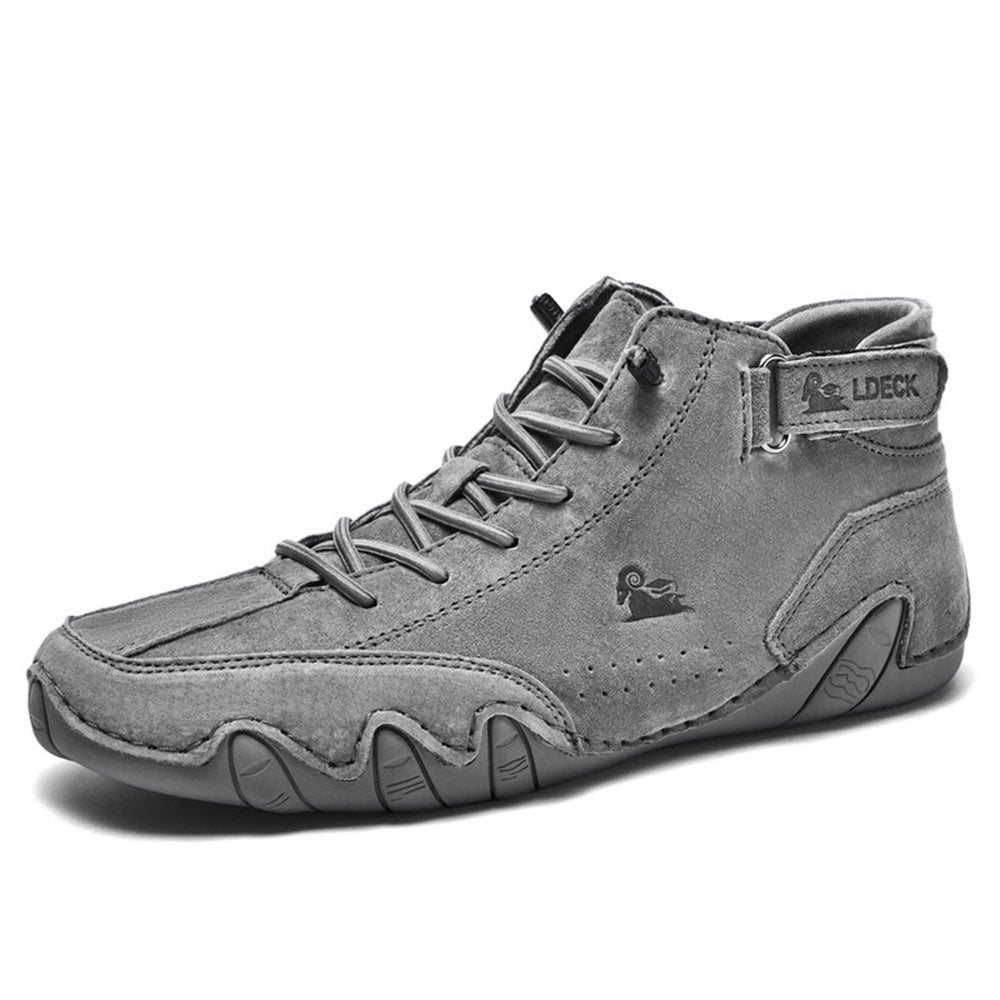 Walking Shoes Orthopedic Waterproof Breathable Leather Sneakers