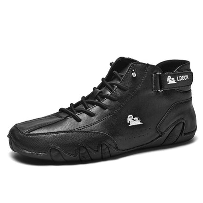 Walking Shoes Orthopedic Waterproof Breathable Leather Sneakers